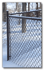 Residential Chain Link fence